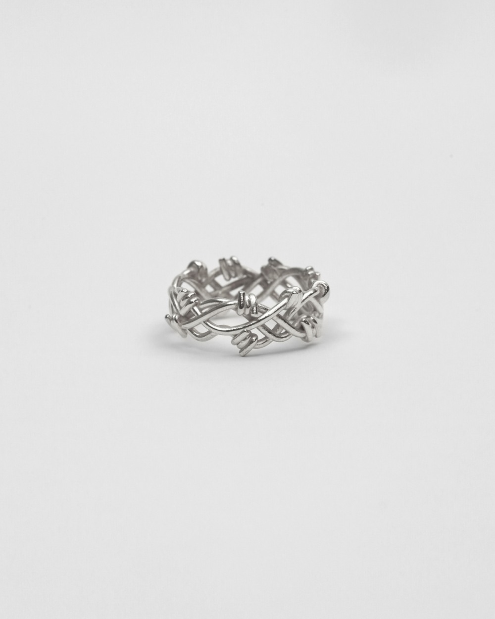 CROWN OF THORNS BAND RING