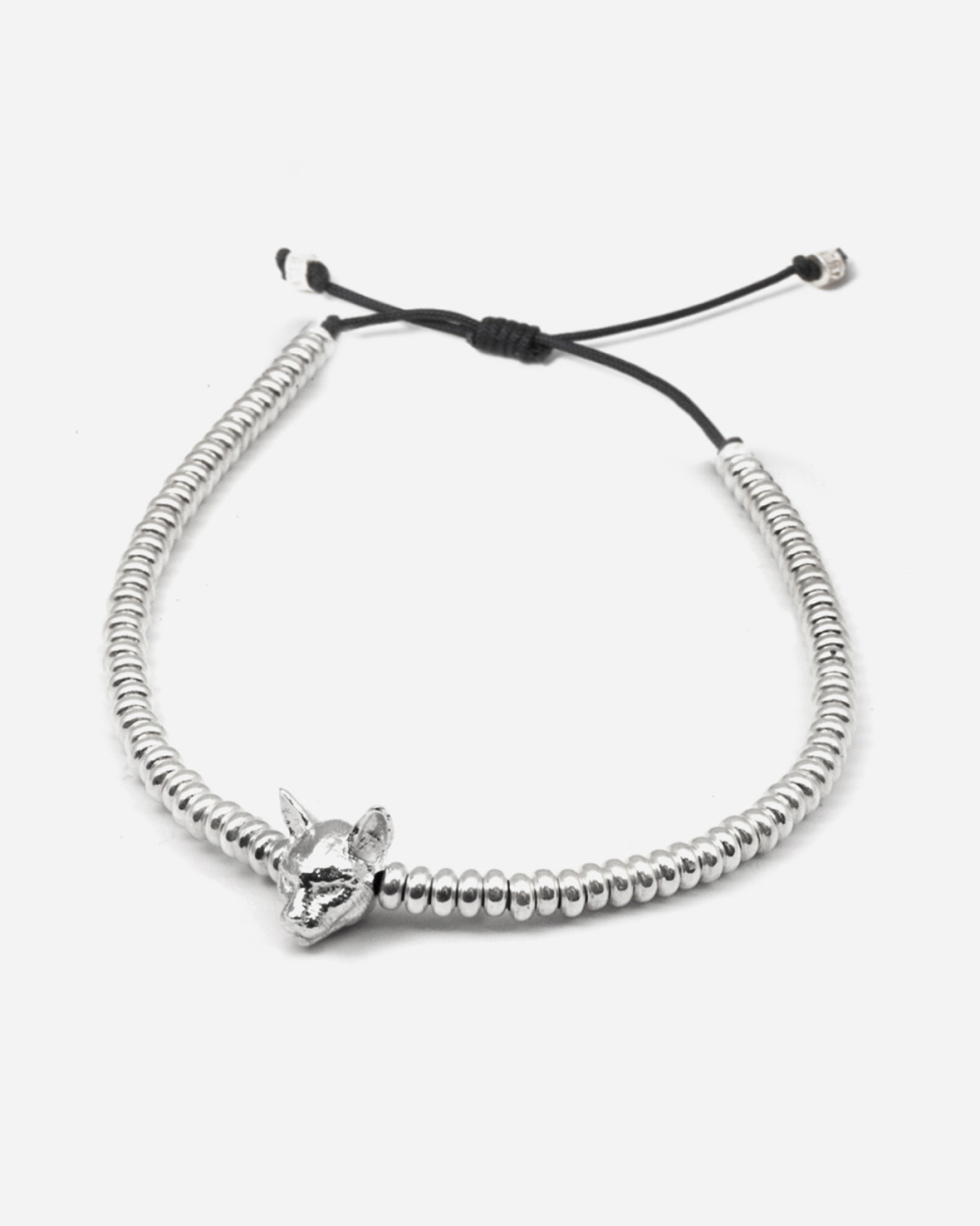 BRACELET TÊTE SIAMESE / ARGENT