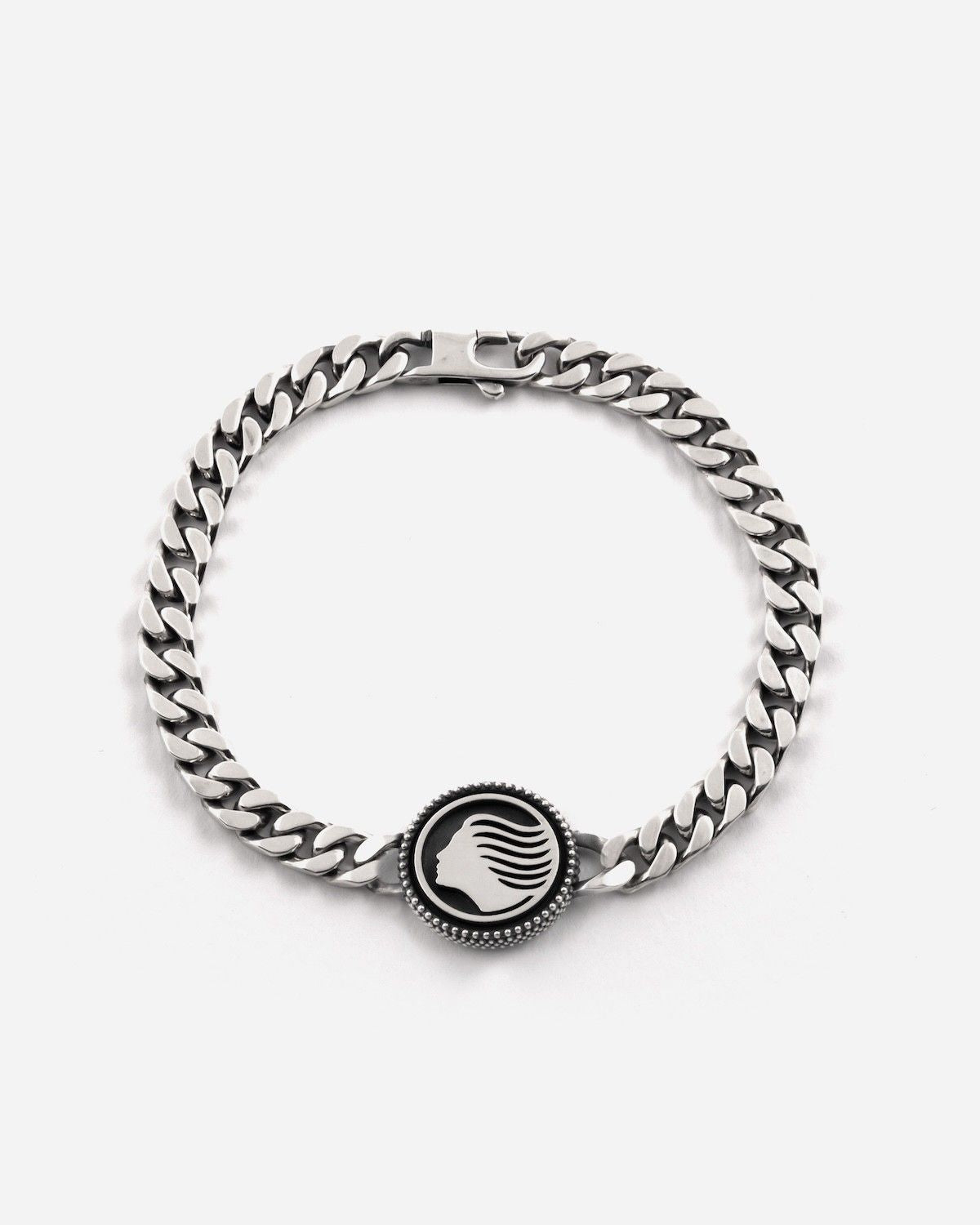 BRACELET GOURMETTE DEA ATALANTA EN ARGENT