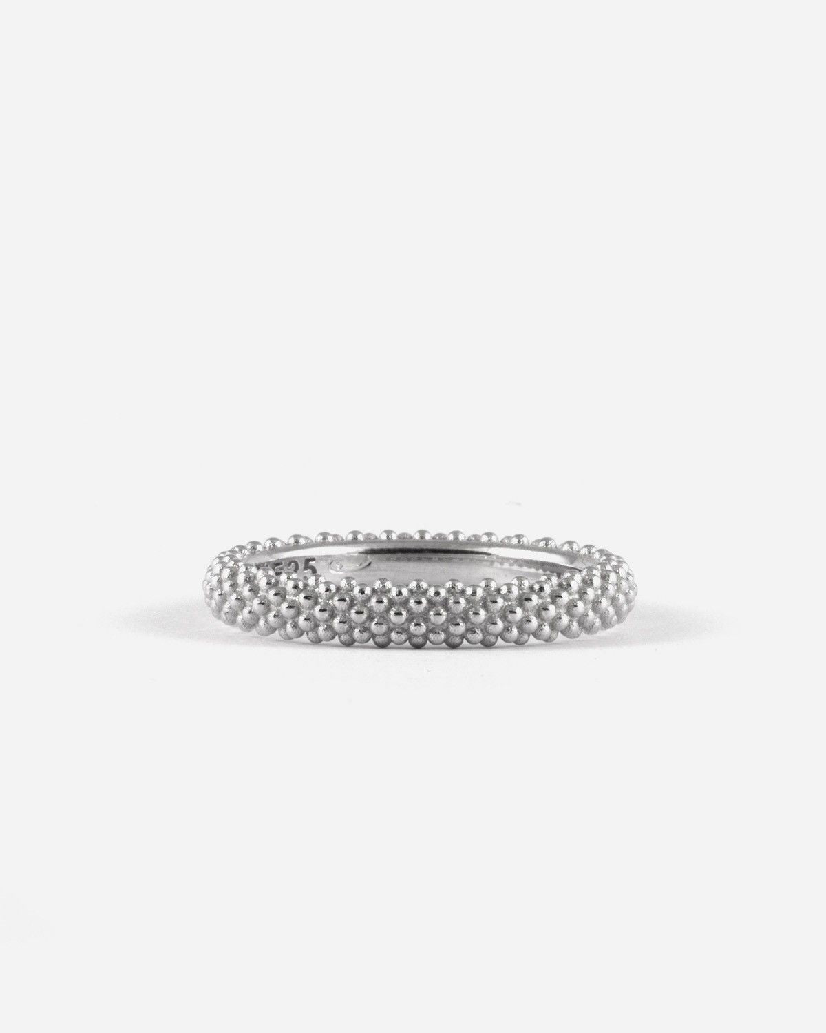 ANILLO DE COMPROMISO ORO PUNTEADO