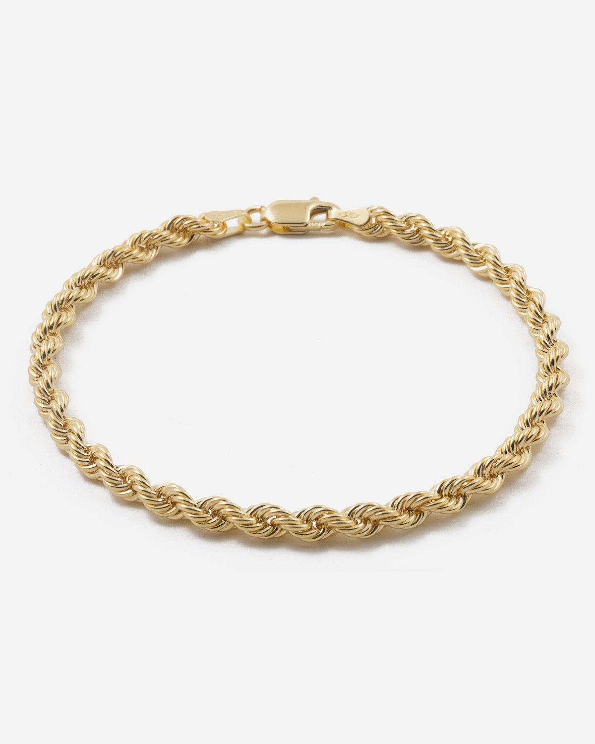 BRACELET CORDE 070 EN OR 9 KT