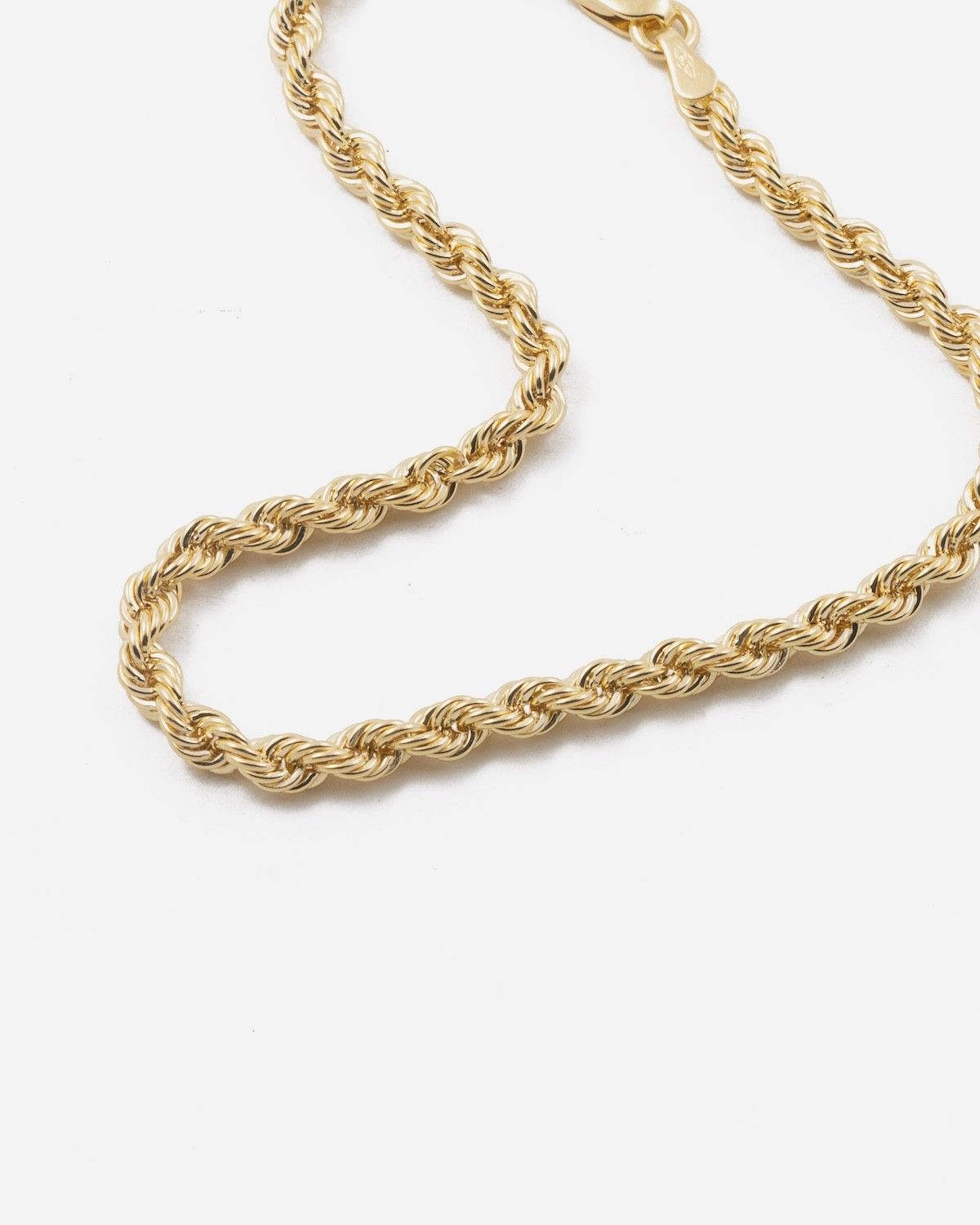 BRACELET CORDE 070 EN OR 9 KT