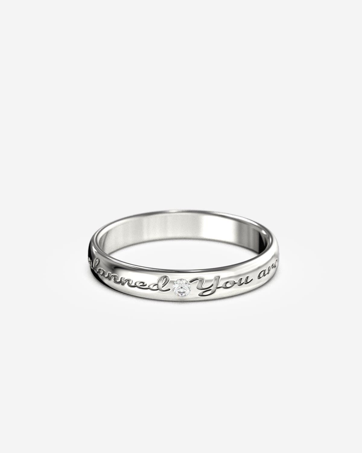 BAGUE DE MARIAGE EN OR AVEC DIAMANT H3,4