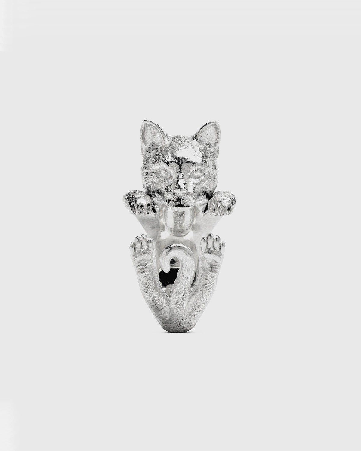 HUG RING EUROPÄER / SILBER POLIERT