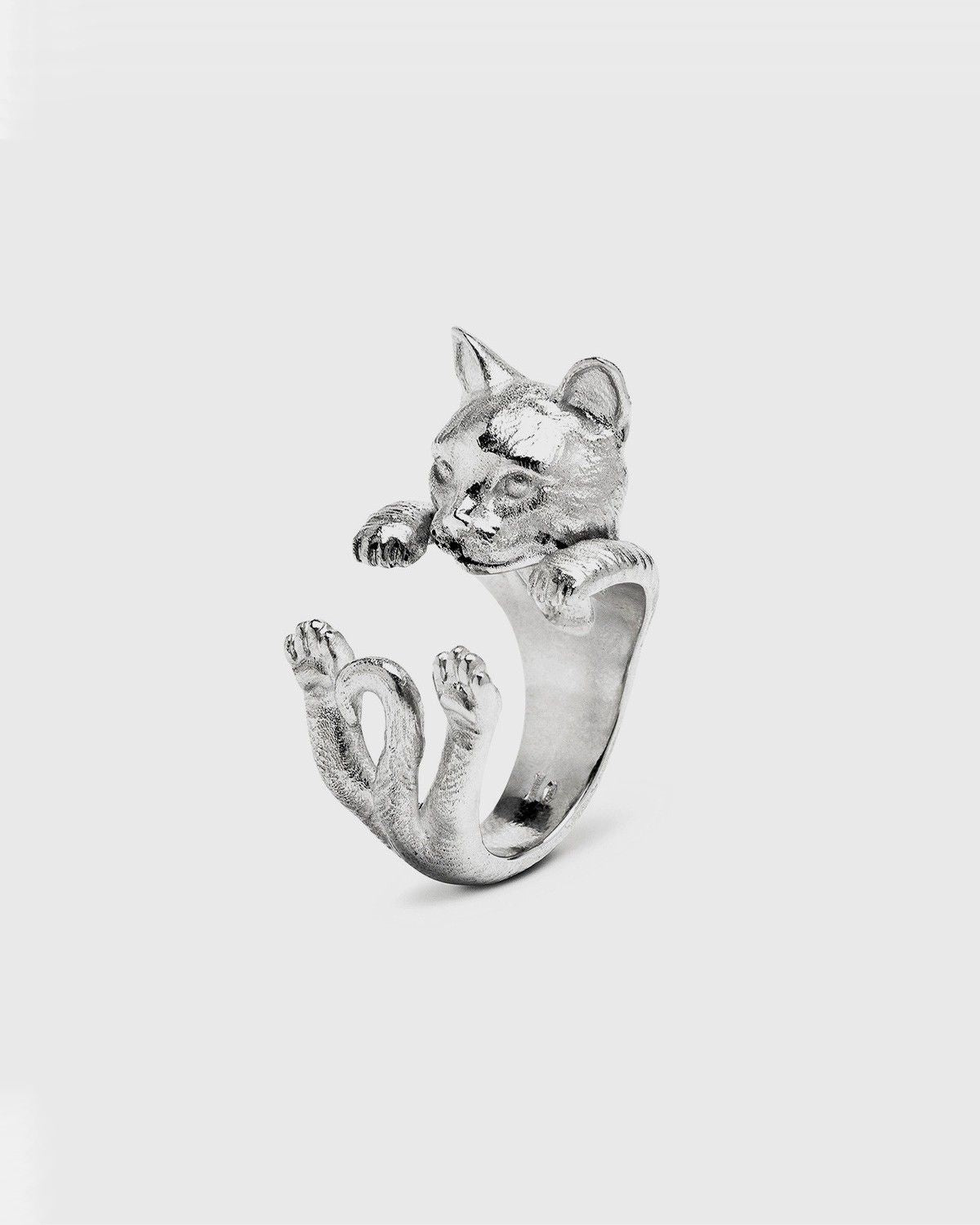 HUG RING EUROPÄER / SILBER POLIERT