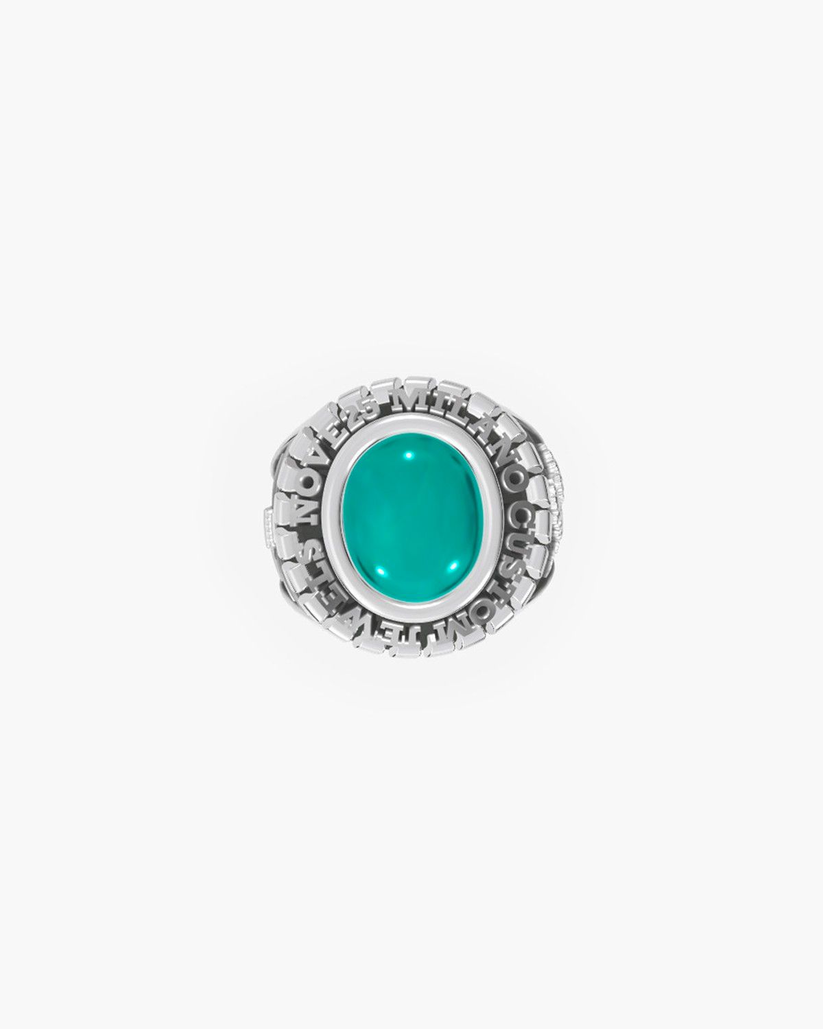 BAGUE CÉLÉBRATIF OVALE