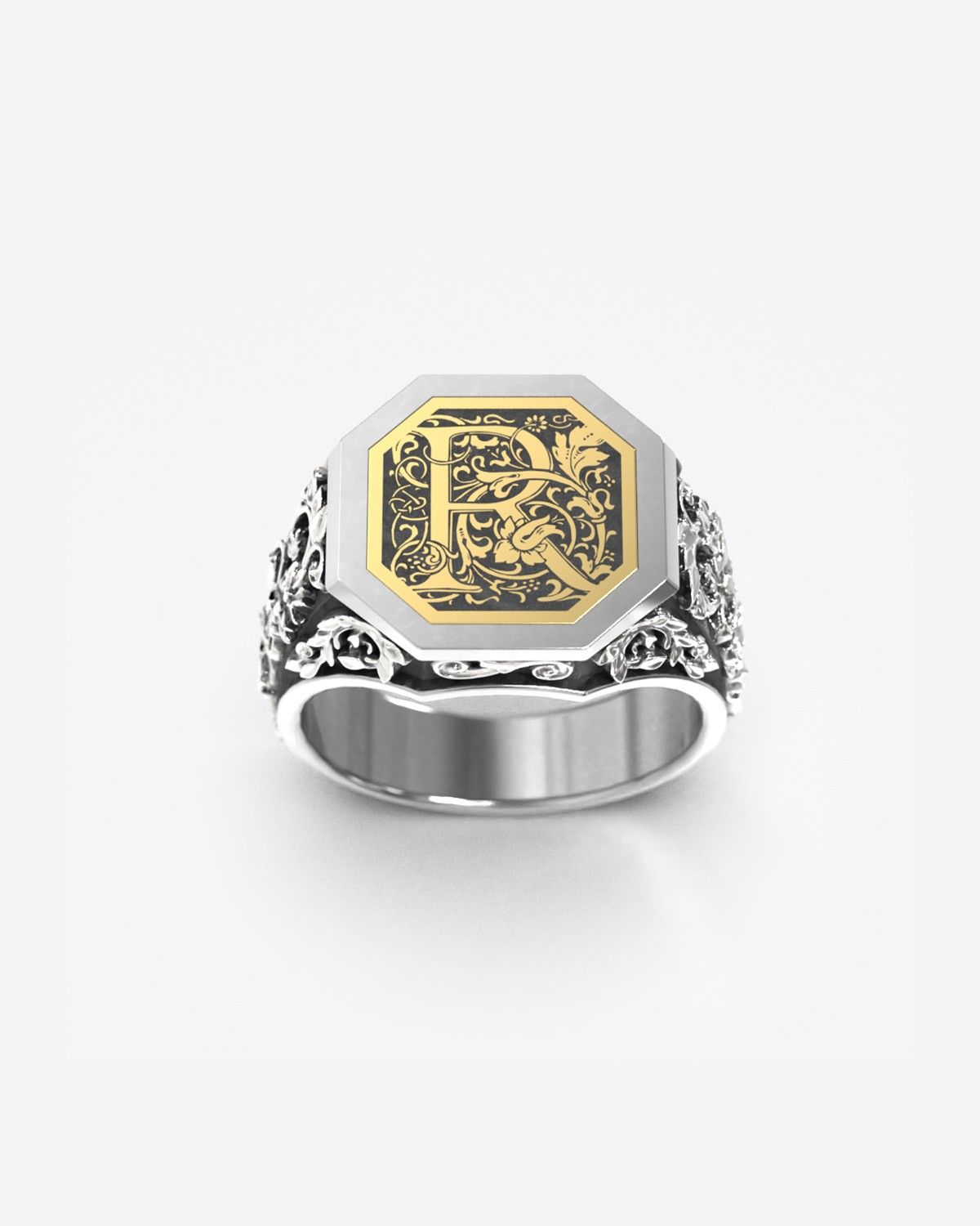 ROMEO SIGNET RING WITH ENGRAVING