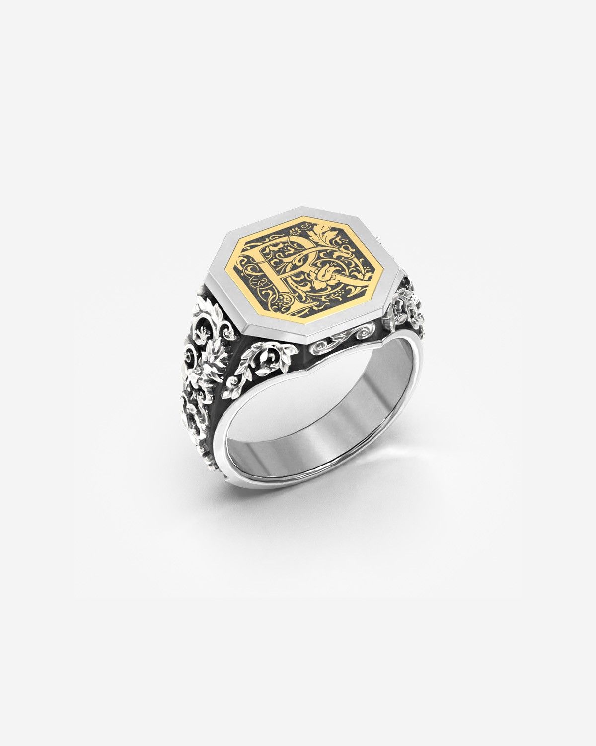 ROMEO SIGNET RING WITH ENGRAVING