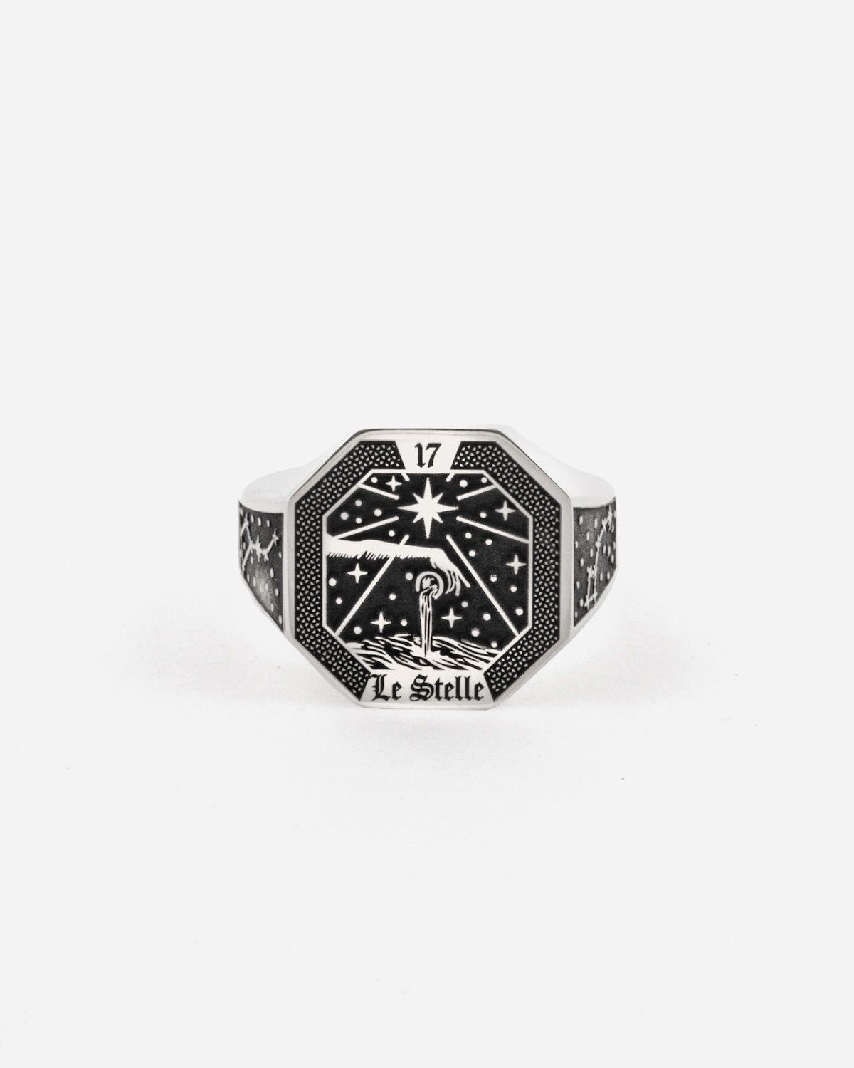 THE STAR CARD SIGNET RING – Nove25
