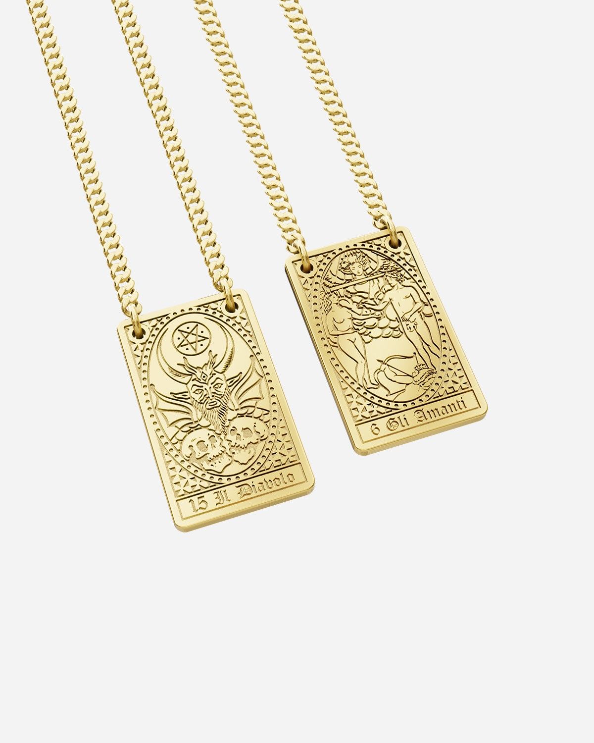 TAROT CARDS SCAPULAR NECKLACE