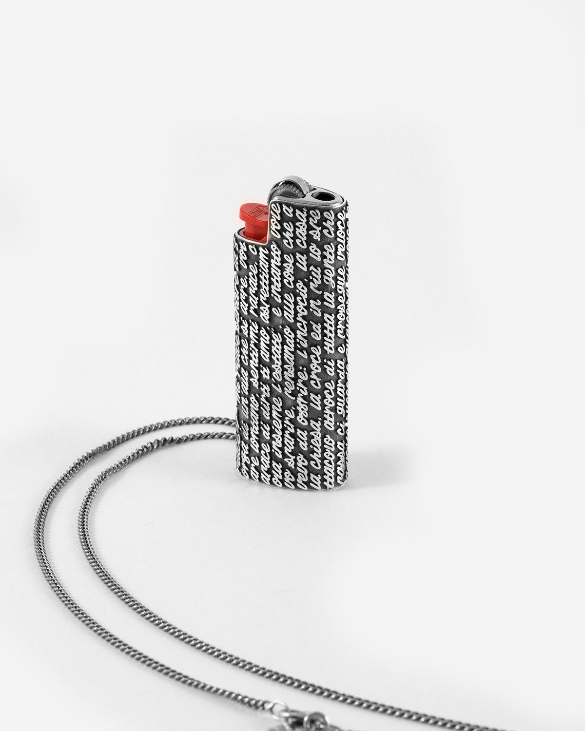 PENDENTE PORTA ACCENDINO LYRICS PERSONALIZZABILE
