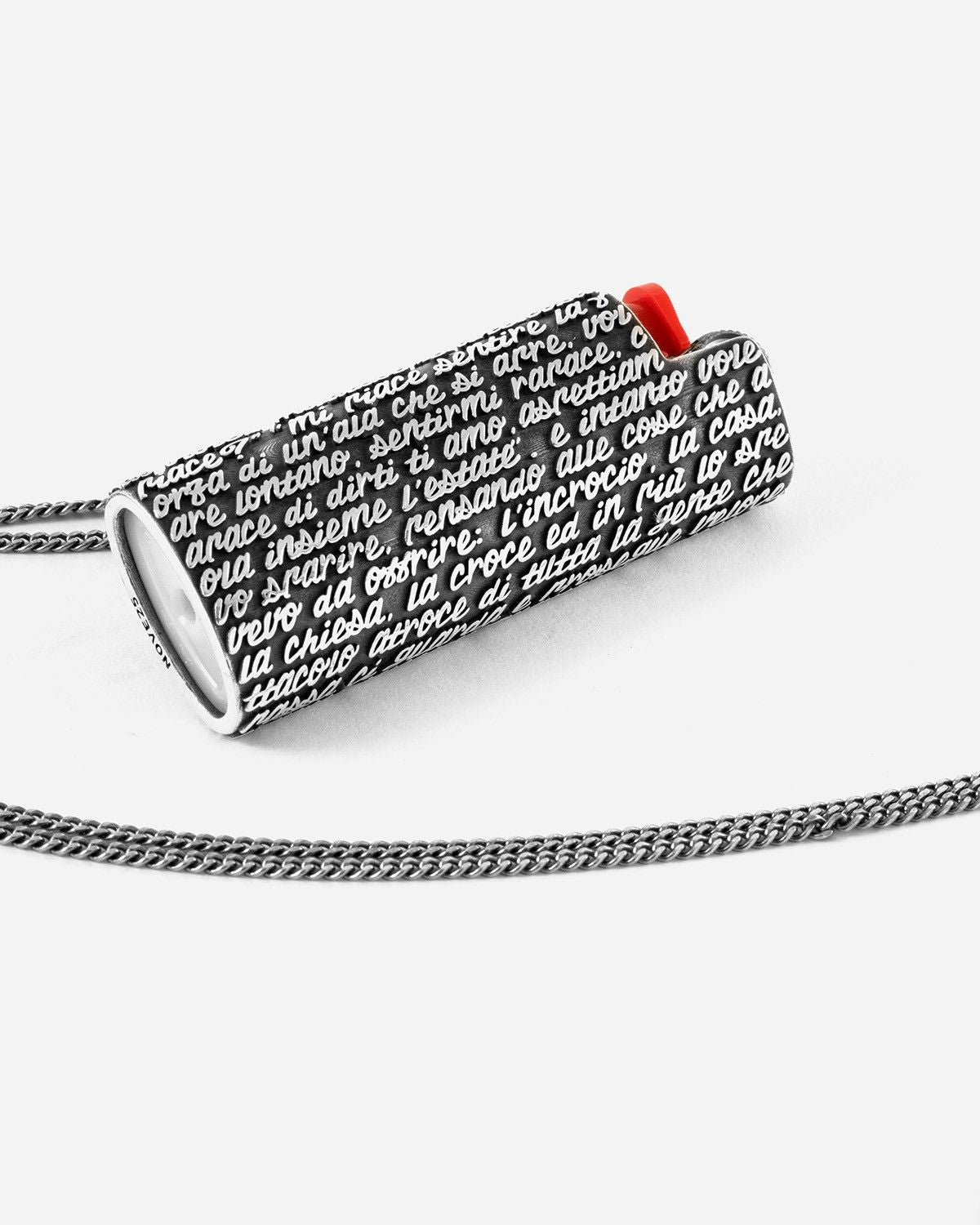 PENDENTE PORTA ACCENDINO LYRICS PERSONALIZZABILE