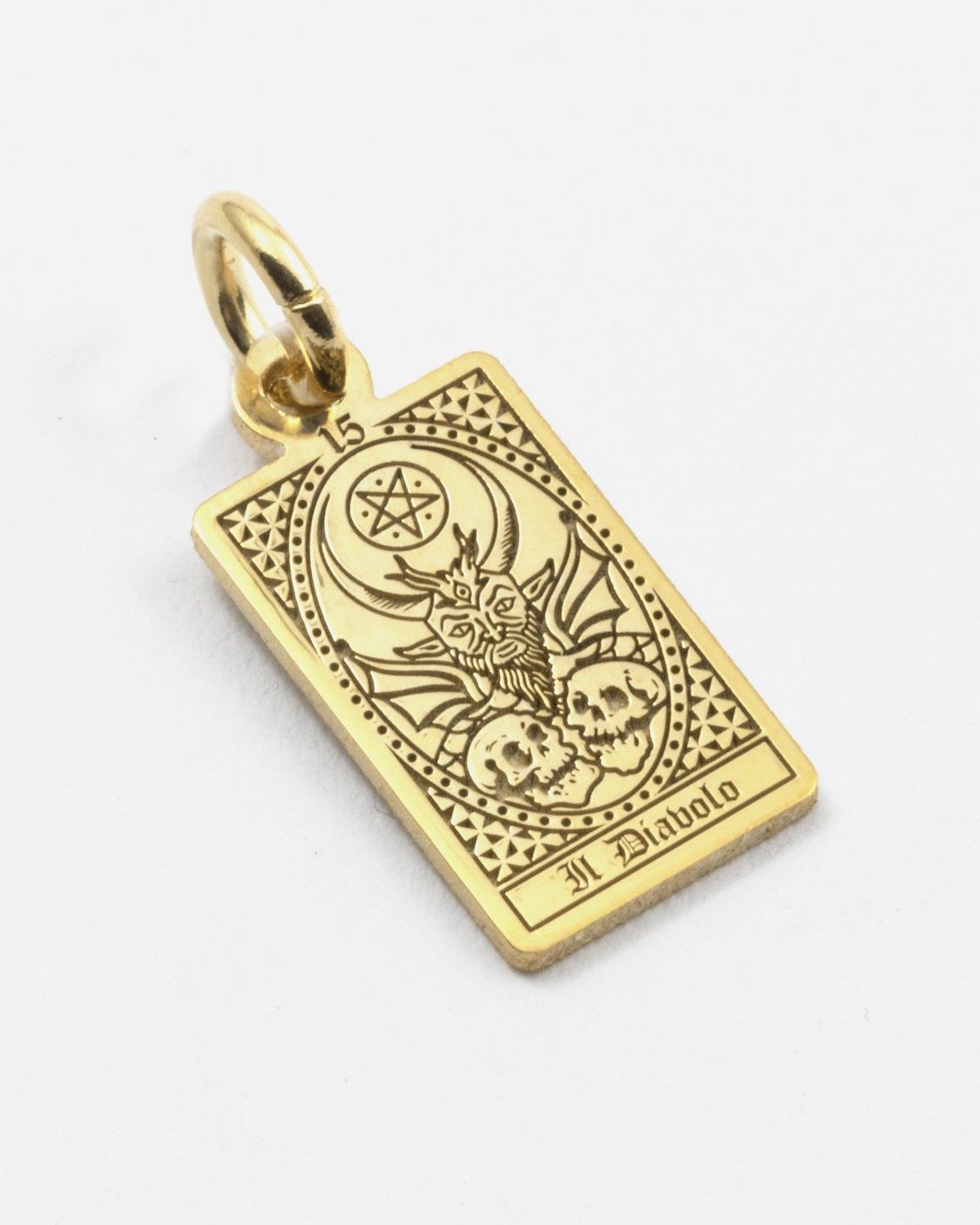 CHARM CARTE DE TAROT LE DIABLE