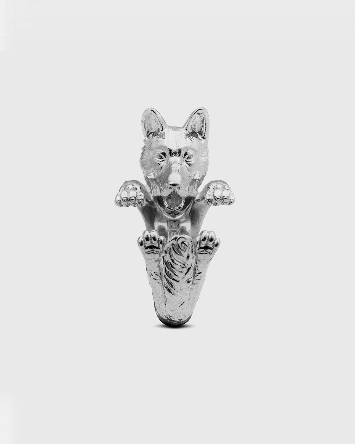 BAGUE HUG PASTORE TEDESCO / ARGENT