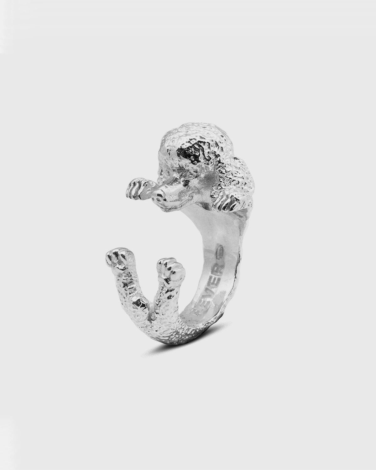 BAGUE HUG BARBONCINO / ARGENT