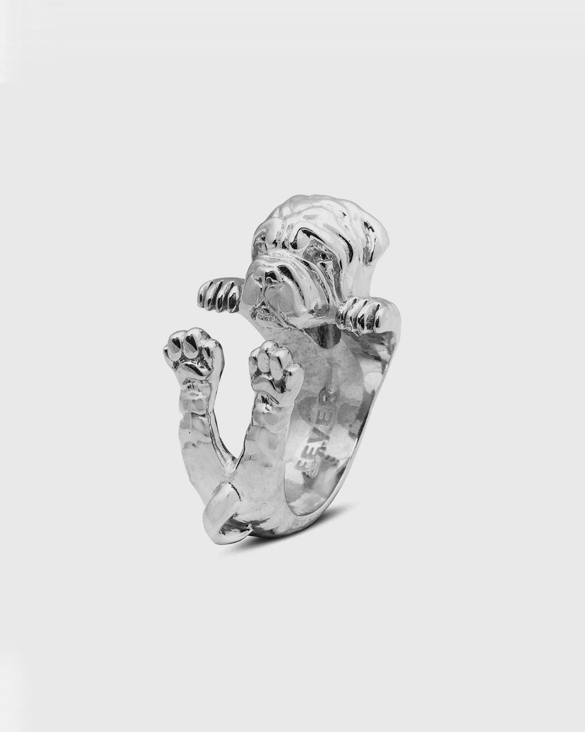 HUG RING SHAR PEI / SILBER POLIERT