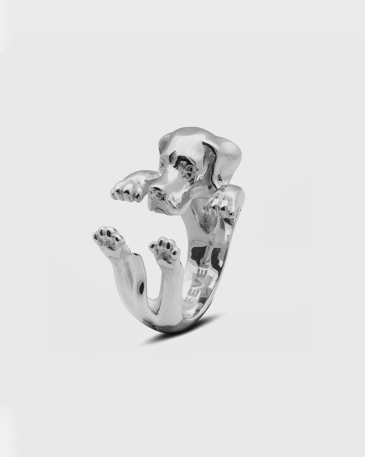 BAGUE HUG POINTER / ARGENT