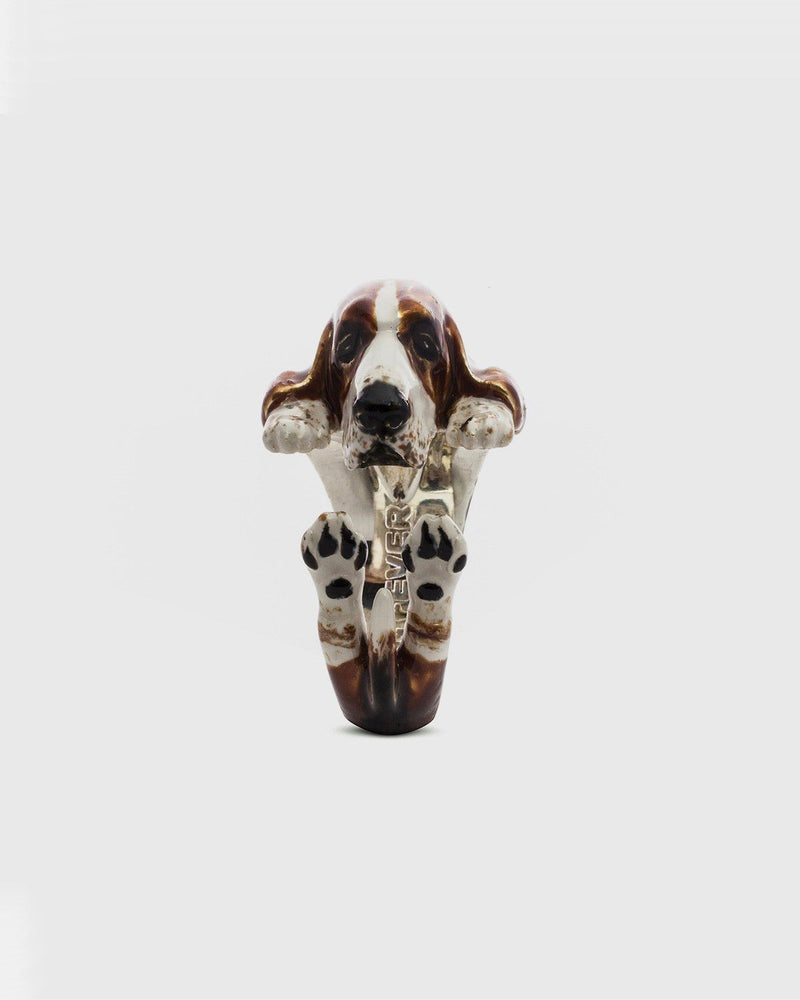 ANILLO HUG BASSET HOUND / ESMALTE