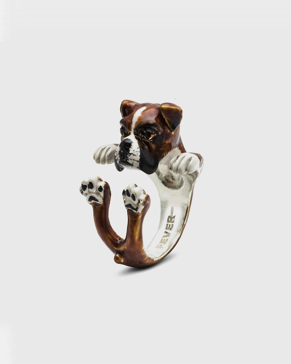 BAGUE HUG BOXER / ÉMAIL