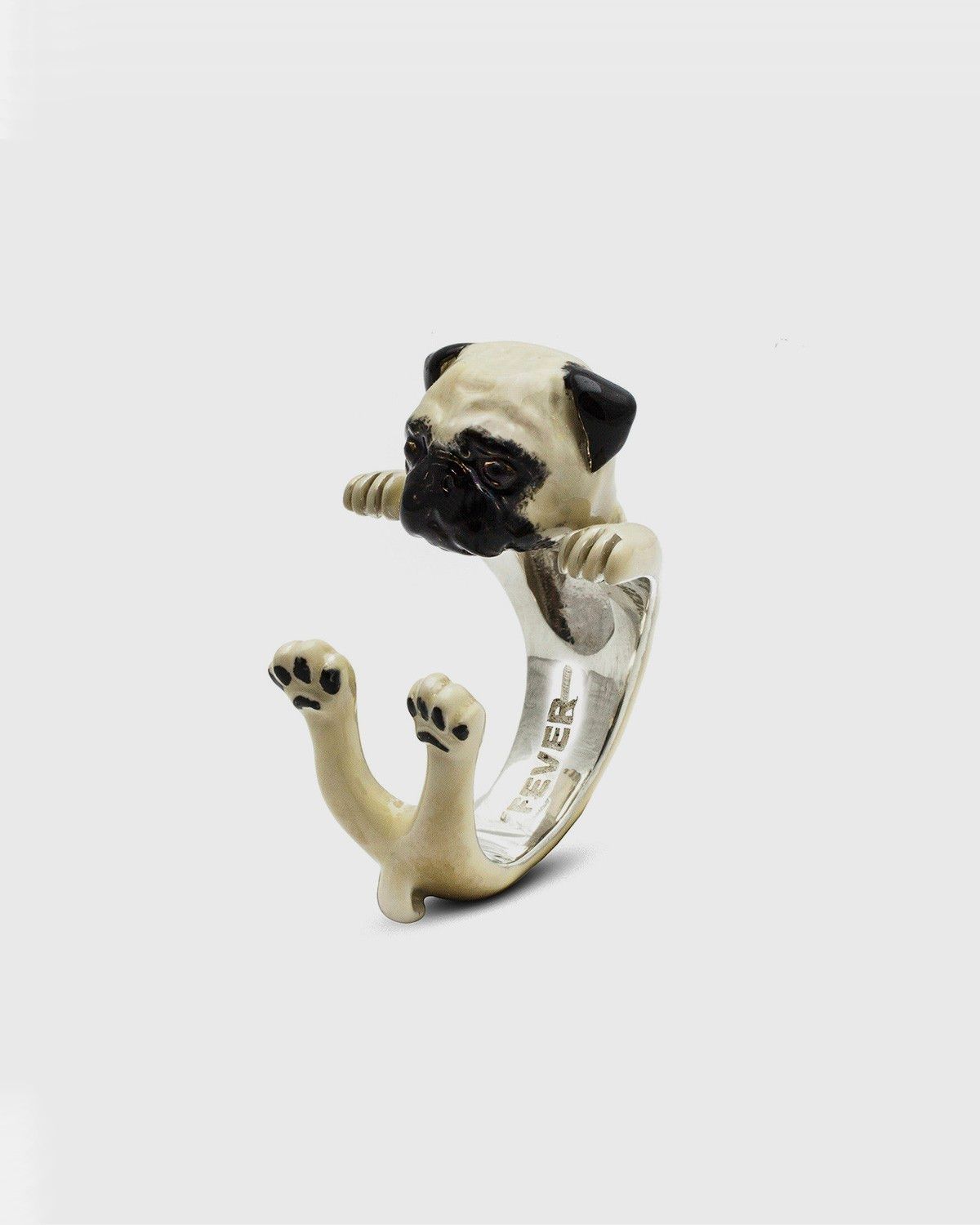 ANELLO HUG CARLINO SMALTATO