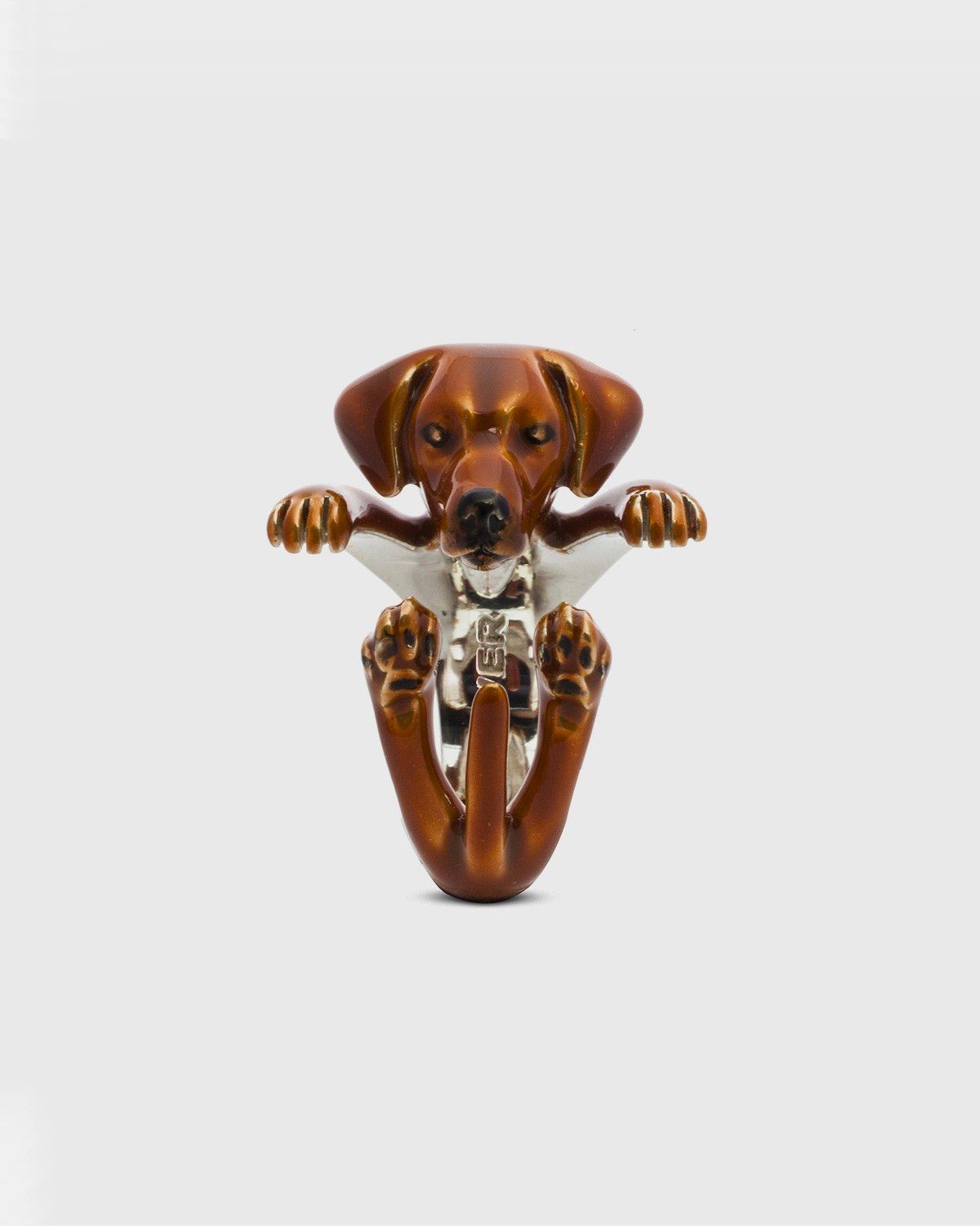 BAGUE HUG RHODESIAN RIDGEBACK / ÉMAIL