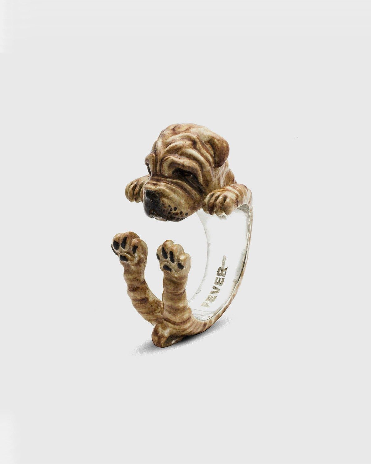 BAGUE HUG SHAR PEI / ÉMAIL
