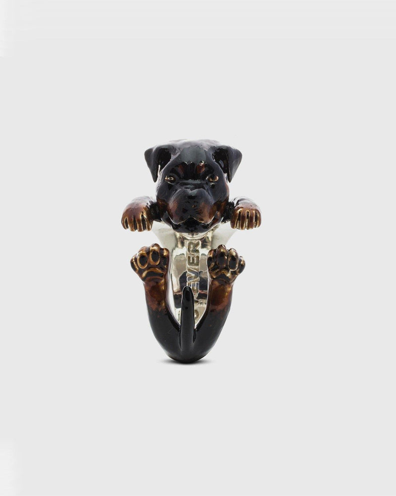 ANELLO HUG ROTTWEILER SMALTATO