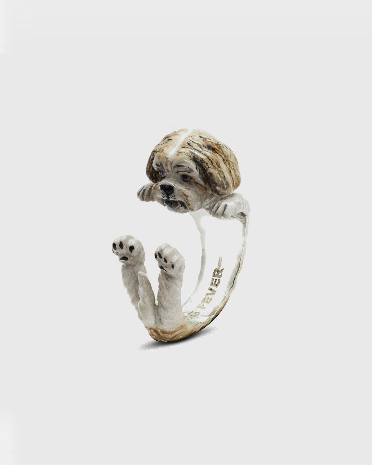 BAGUE HUG SHITZU / ÉMAIL