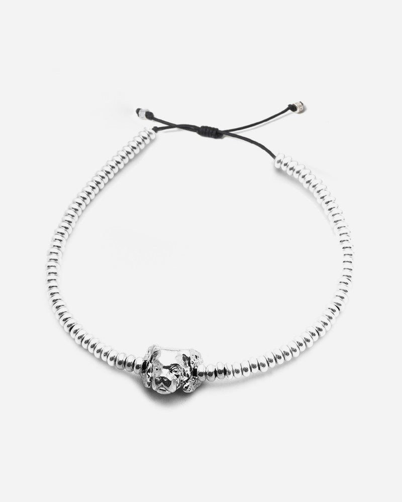 BRACELET TÊTE CAVALIER KING CHARLES SPANIEL / ARGENT