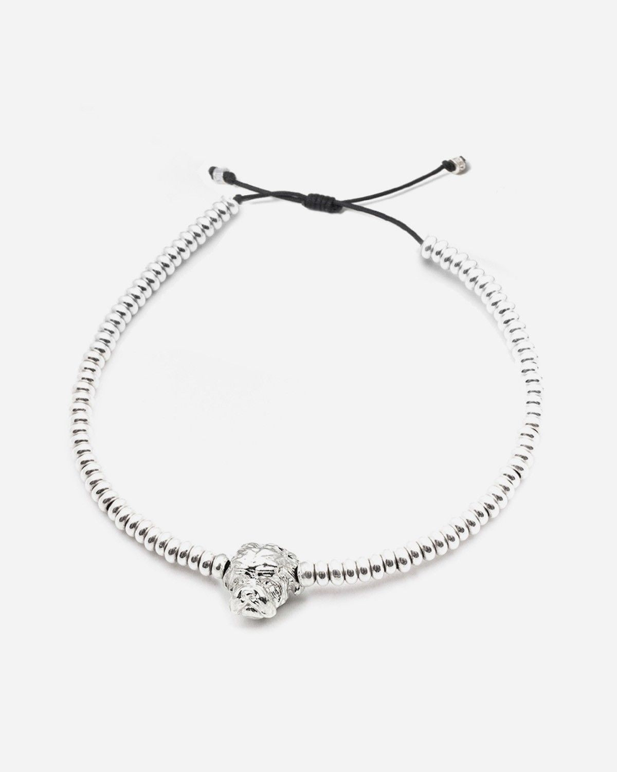 PULSERA CABEZA MALTÉS / PLATA DE LEY