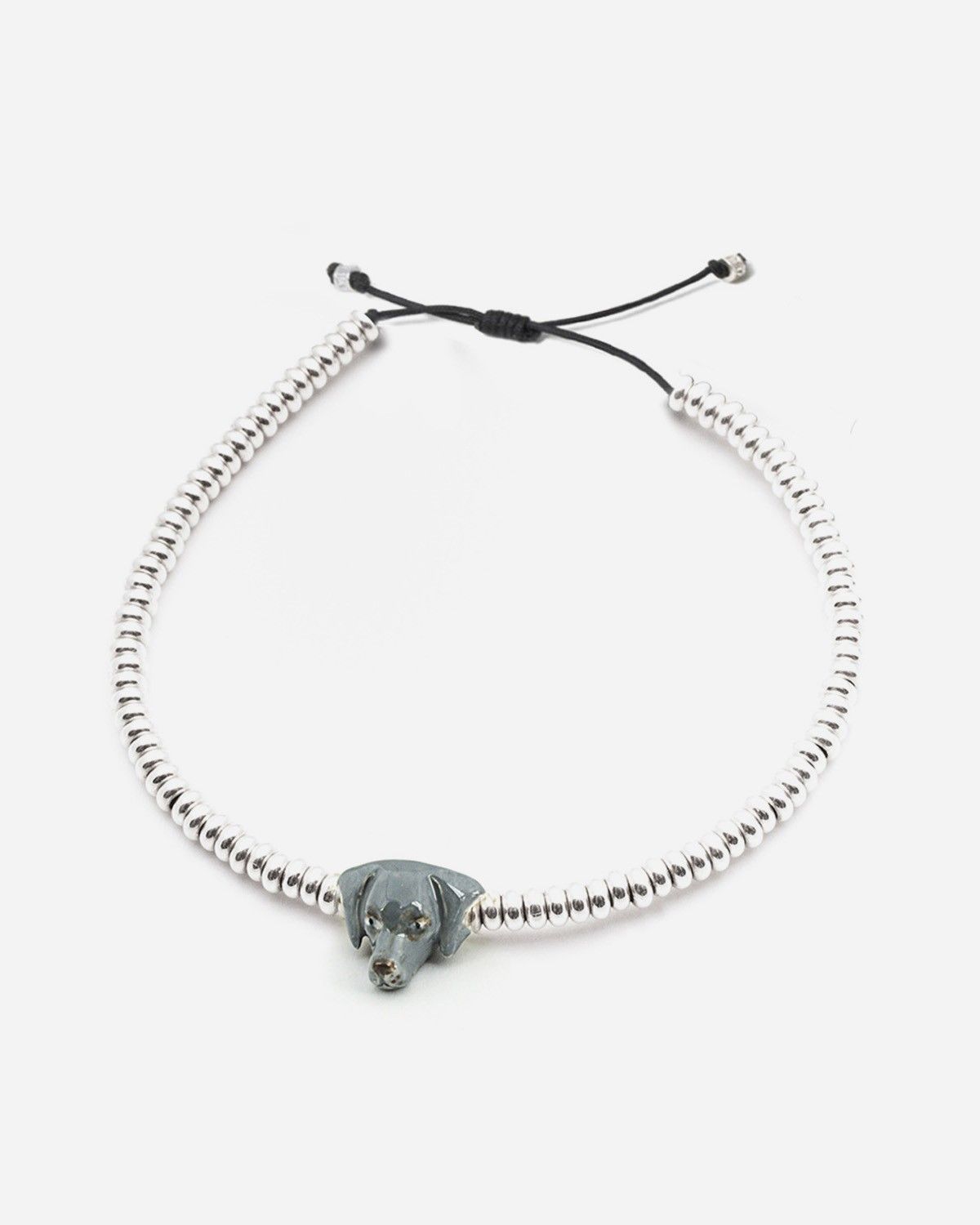 WEIMARANER SNOUT BRACELET / ENAMELLED