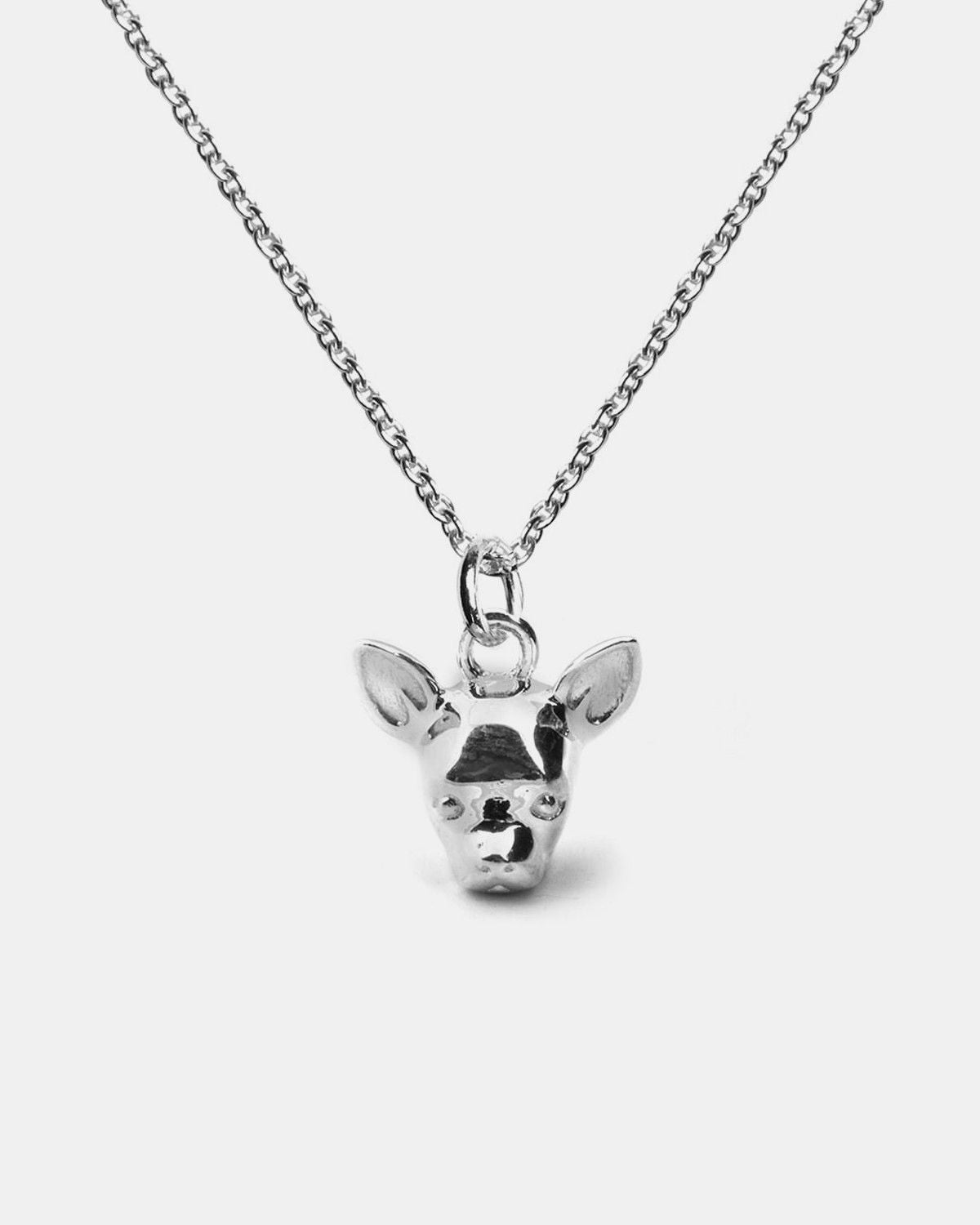 COLLIER PENDENTIF CHIHUAHUA / ARGENT