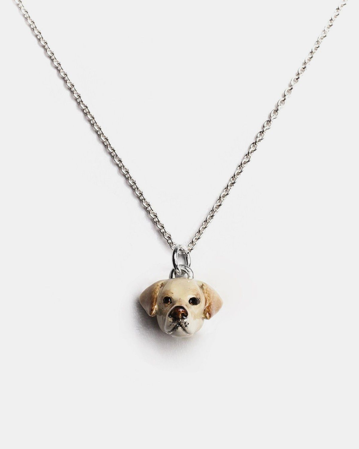 COLLIER PENDENTIF LABRADOR RETRIEVER / ÉMAIL