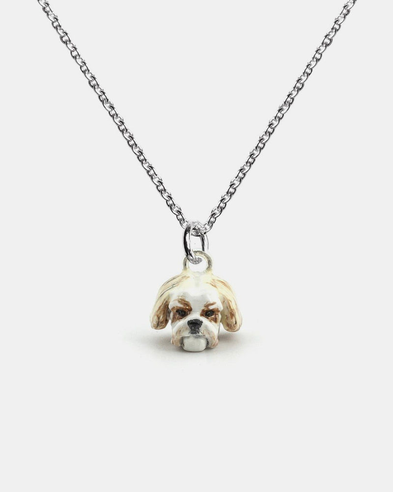 SHITZU PENDANT NECKLACE F040 L60 / ENAMELLED