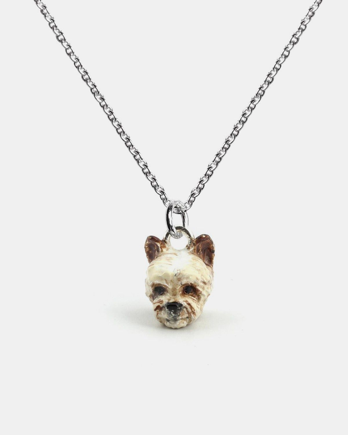 COLLIER PENDENTIF YORKSHIRE / ÉMAIL