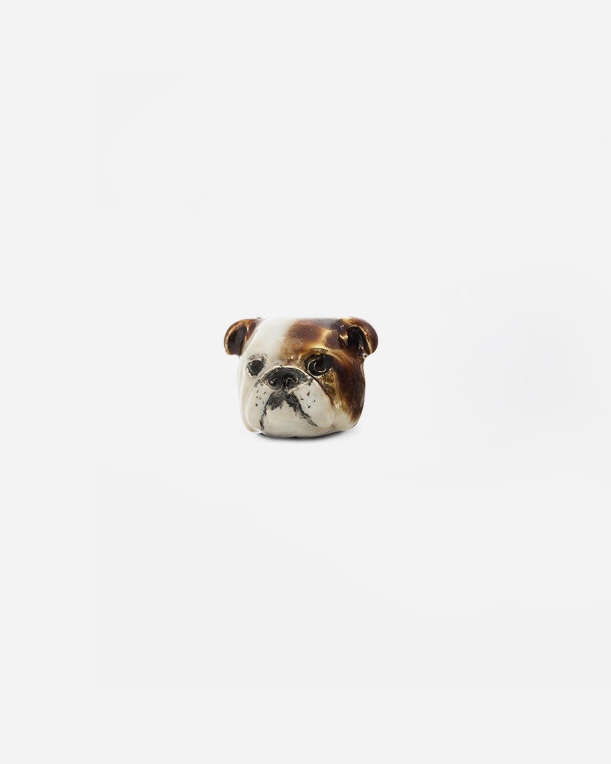 BOUCLE D’OREILLE BULLDOG INGLESE / ÉMAIL
