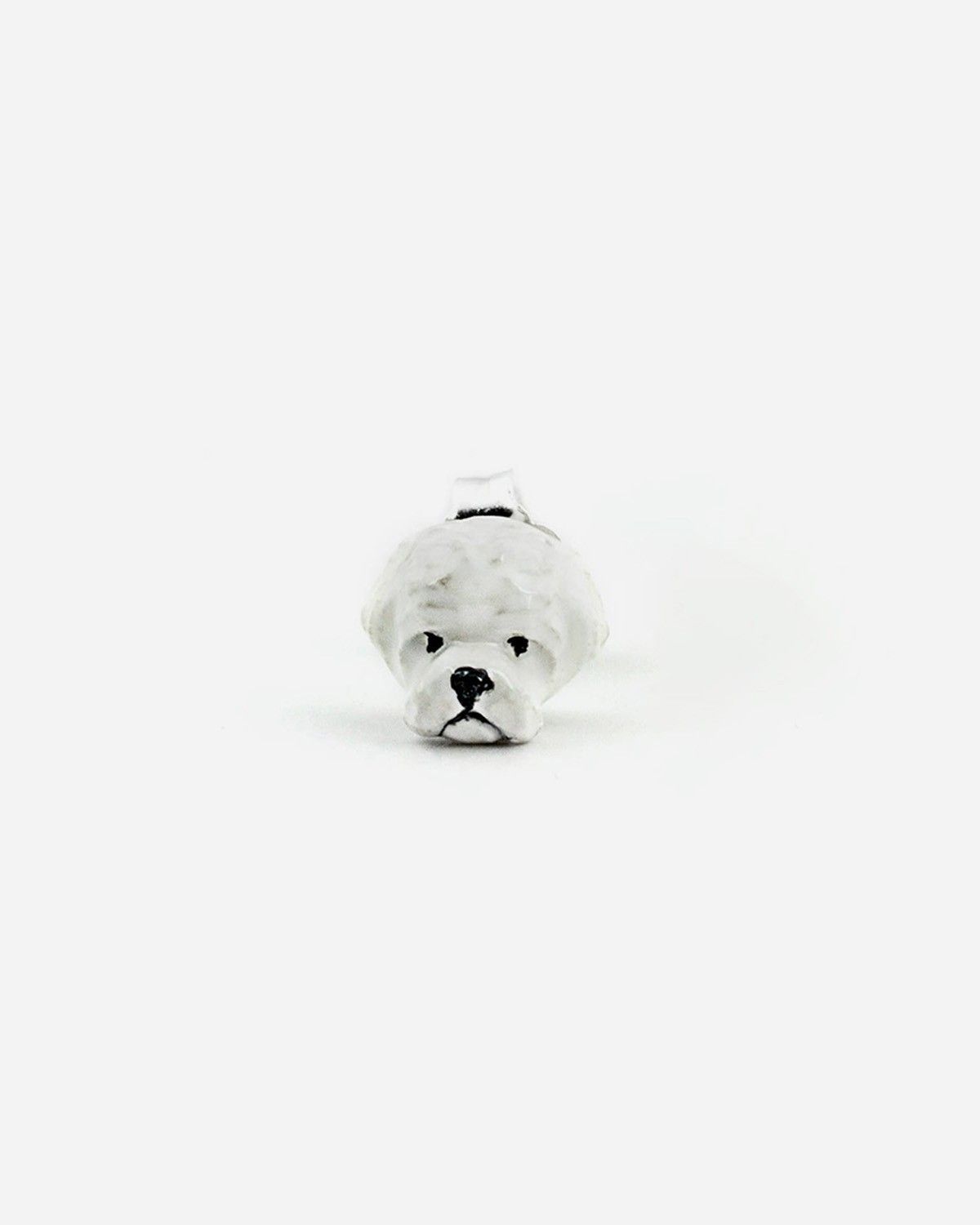 BOUCLE D’OREILLE MALTESE / ÉMAIL