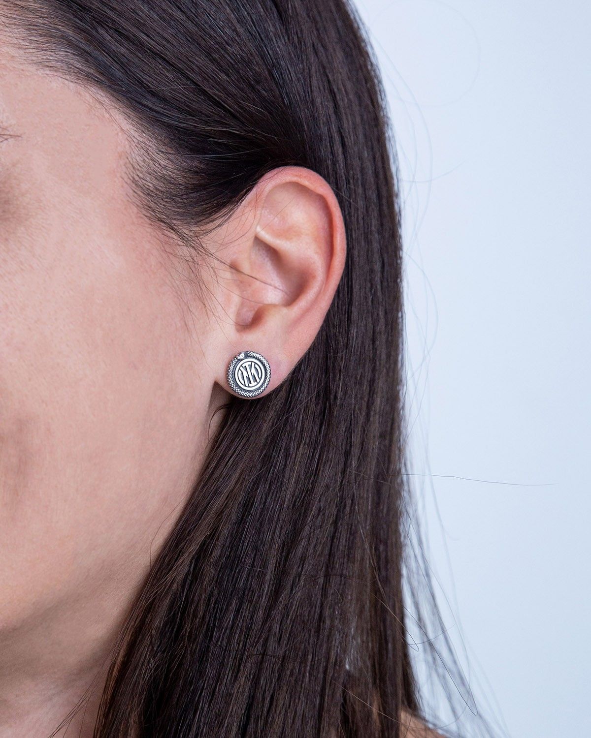 BOUCLE D’OREILLE UNIQUE BISCIONE INTER X NOVE25
