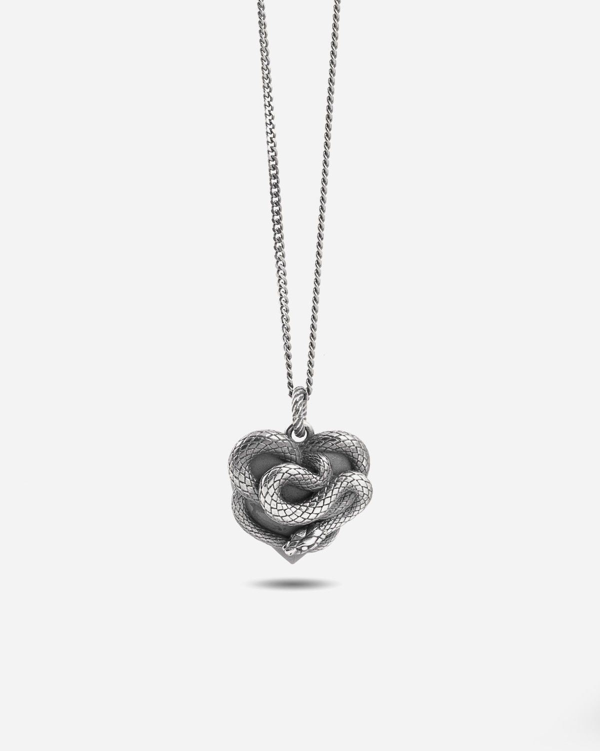 PENDENTIF CŒUR AVEC SERPENT T'AIMER C'EST LE DESTIN INTER X NOVE25