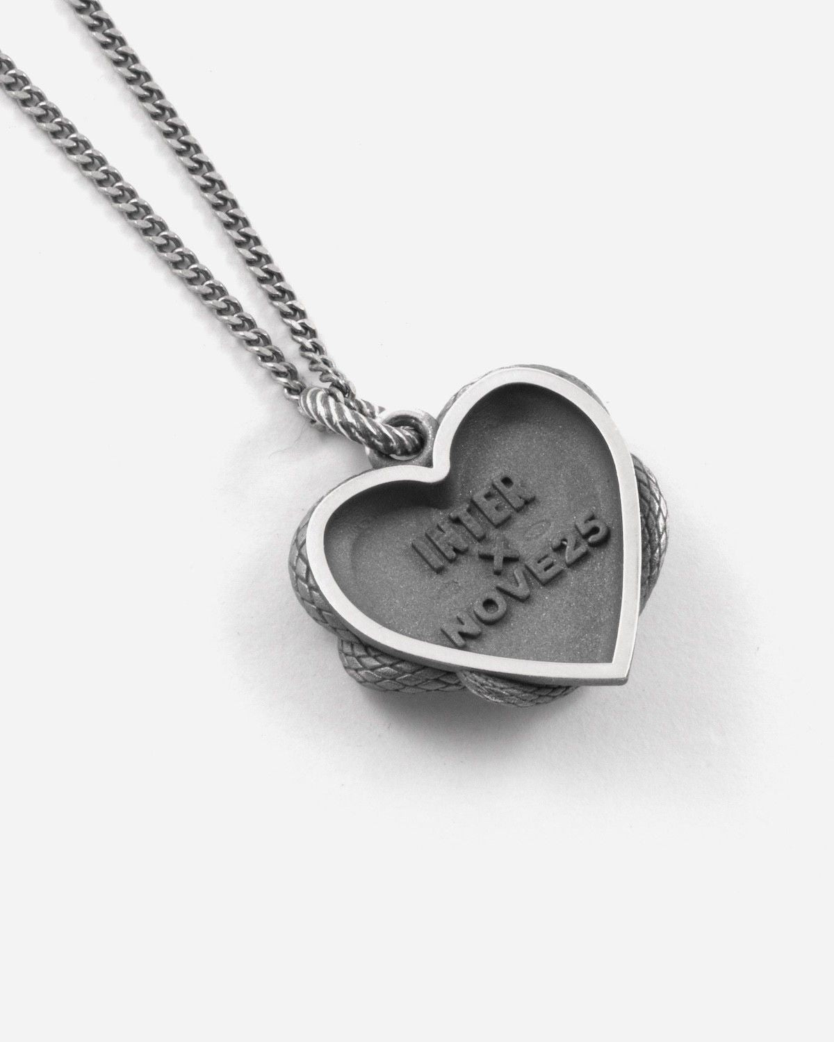 PENDENTIF CŒUR AVEC SERPENT T'AIMER C'EST LE DESTIN INTER X NOVE25