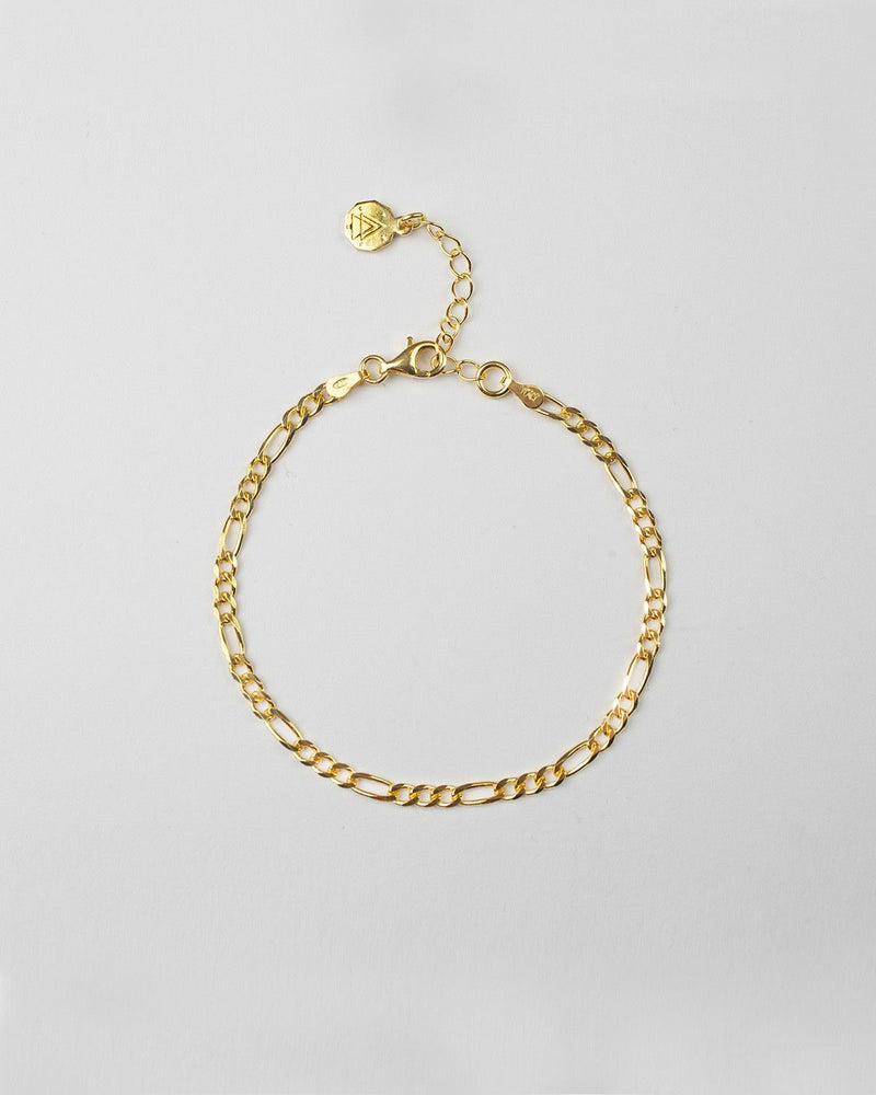 BRACCIALE GRUMETTA 080 3+1 PLACCATA ORO