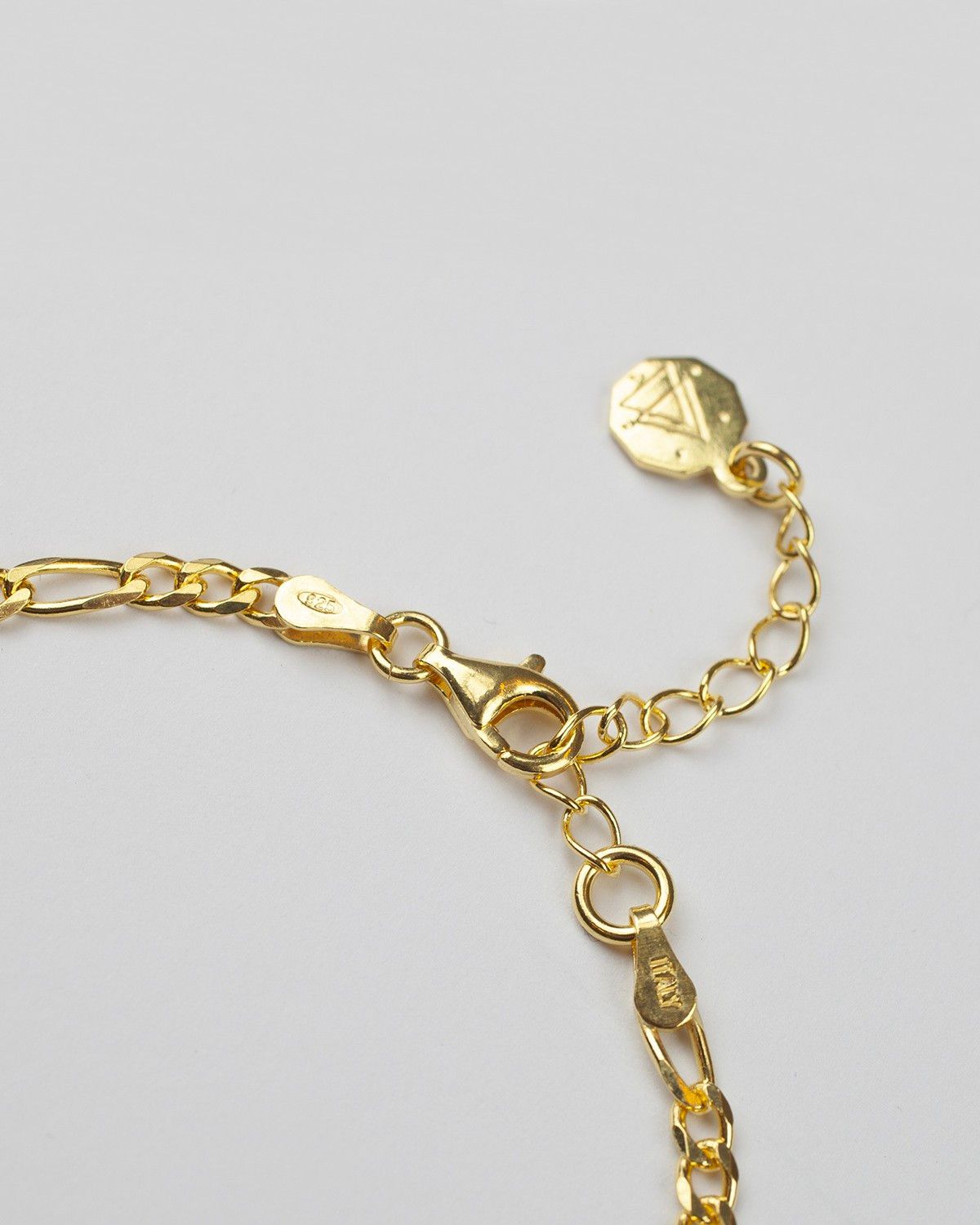 BRACELET GOURMETTE 080 3+1 OR JAUNE