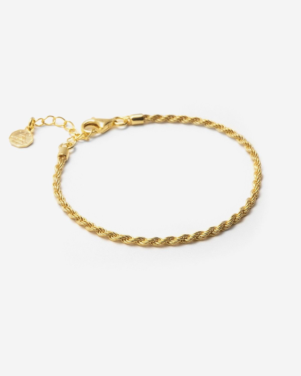050 ROPE BRACELET / POLISHED YELLOW GOLD