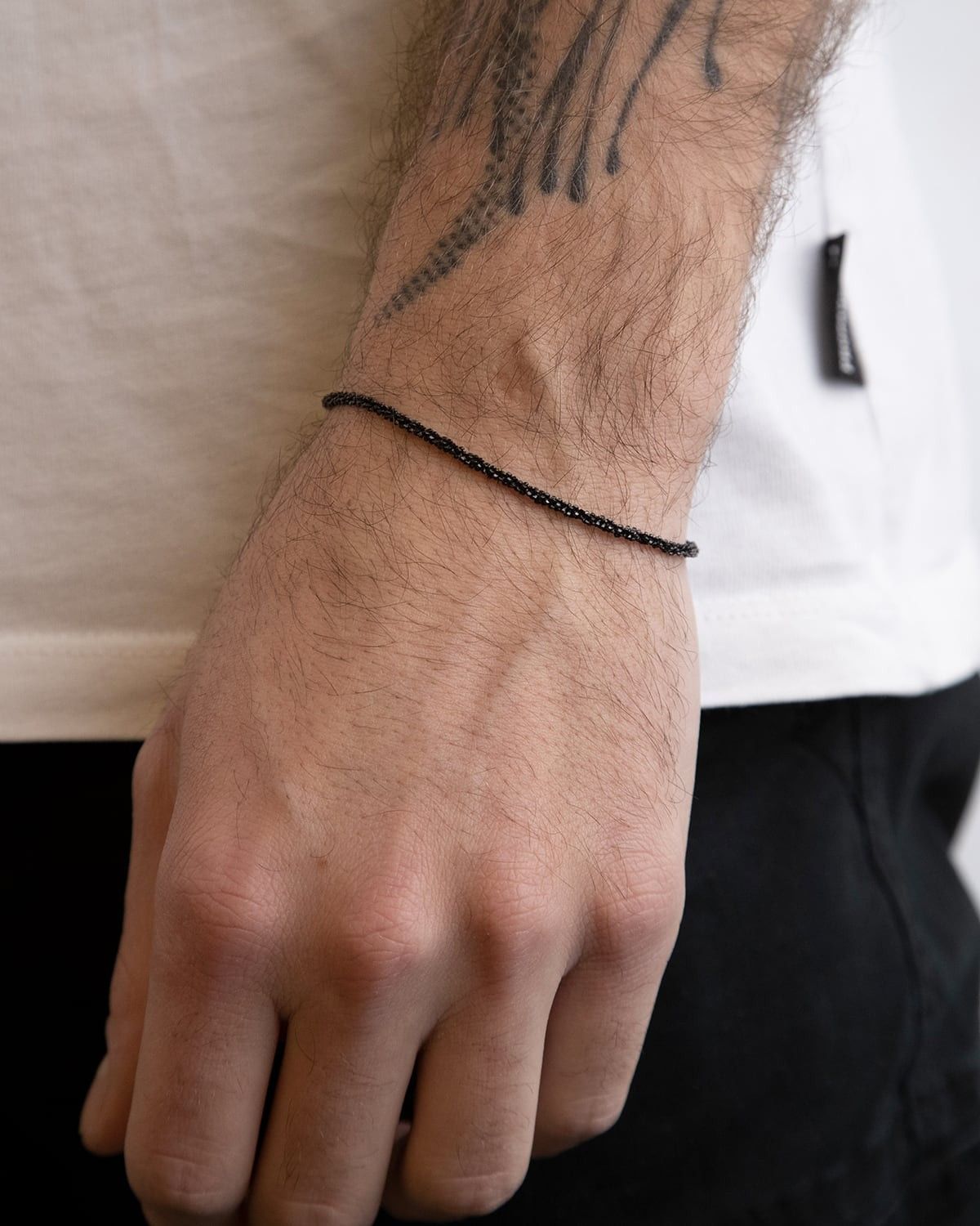 BRACELET LUMIÈRE / RUTHÉNIUM PEINT BRILLANT