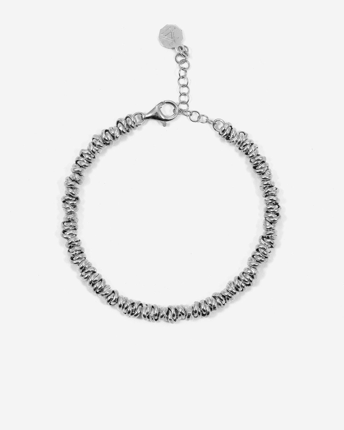 BRACELET MINI ANNEAUX / ARGENT BRUNI BRILLANT