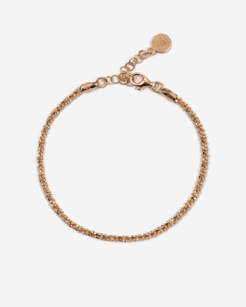 BRACELET LUMIÈRE / OR ROSE BRILLANT