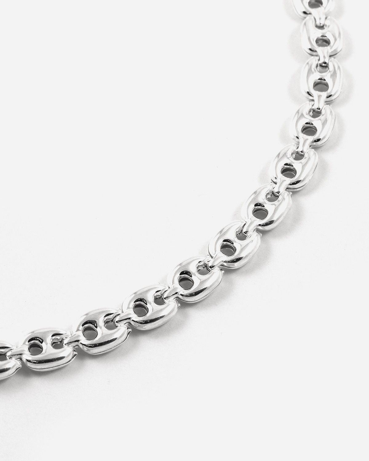 BRACELET CHAÎNE MARINE BOLD EN ARGENT
