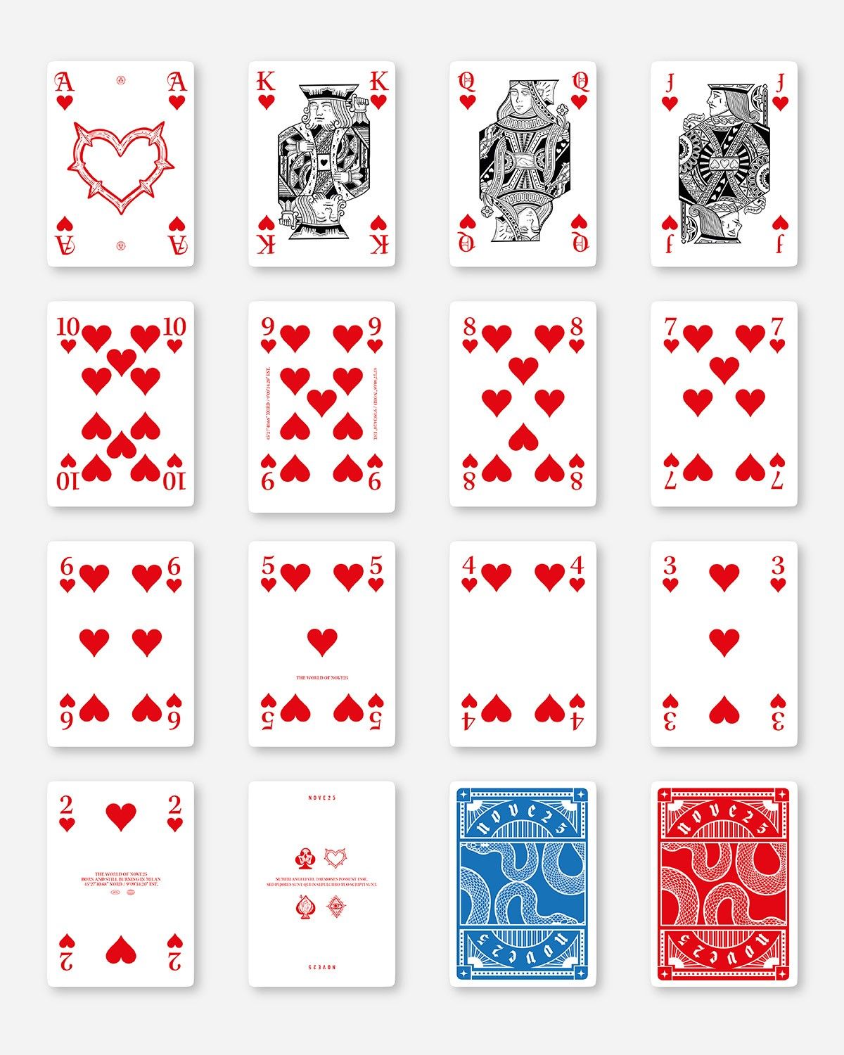 NOVE25 X MODIANO FRENCH-SUITED PLAYING CARDS