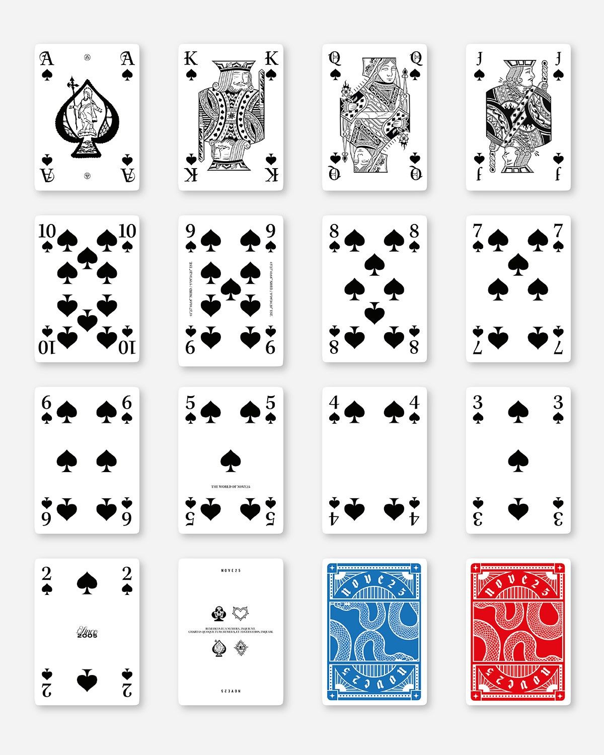 NOVE25 X MODIANO FRENCH-SUITED PLAYING CARDS