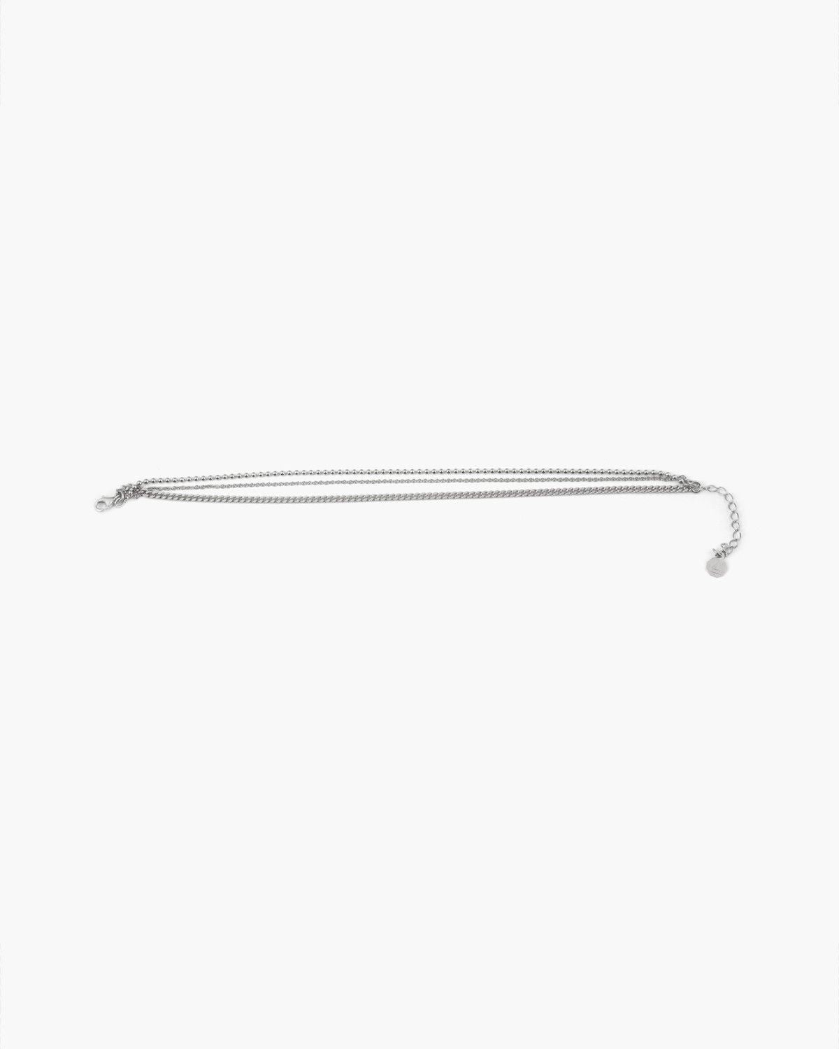 CHEVILLE TROIS CHAÎNES ARGENT